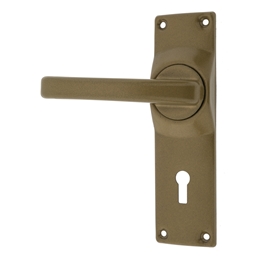 M1C10 - 2 Lever Lockset Gold